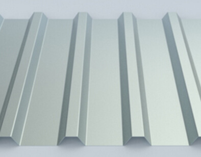 Alu-Welle und Trapezblech Material